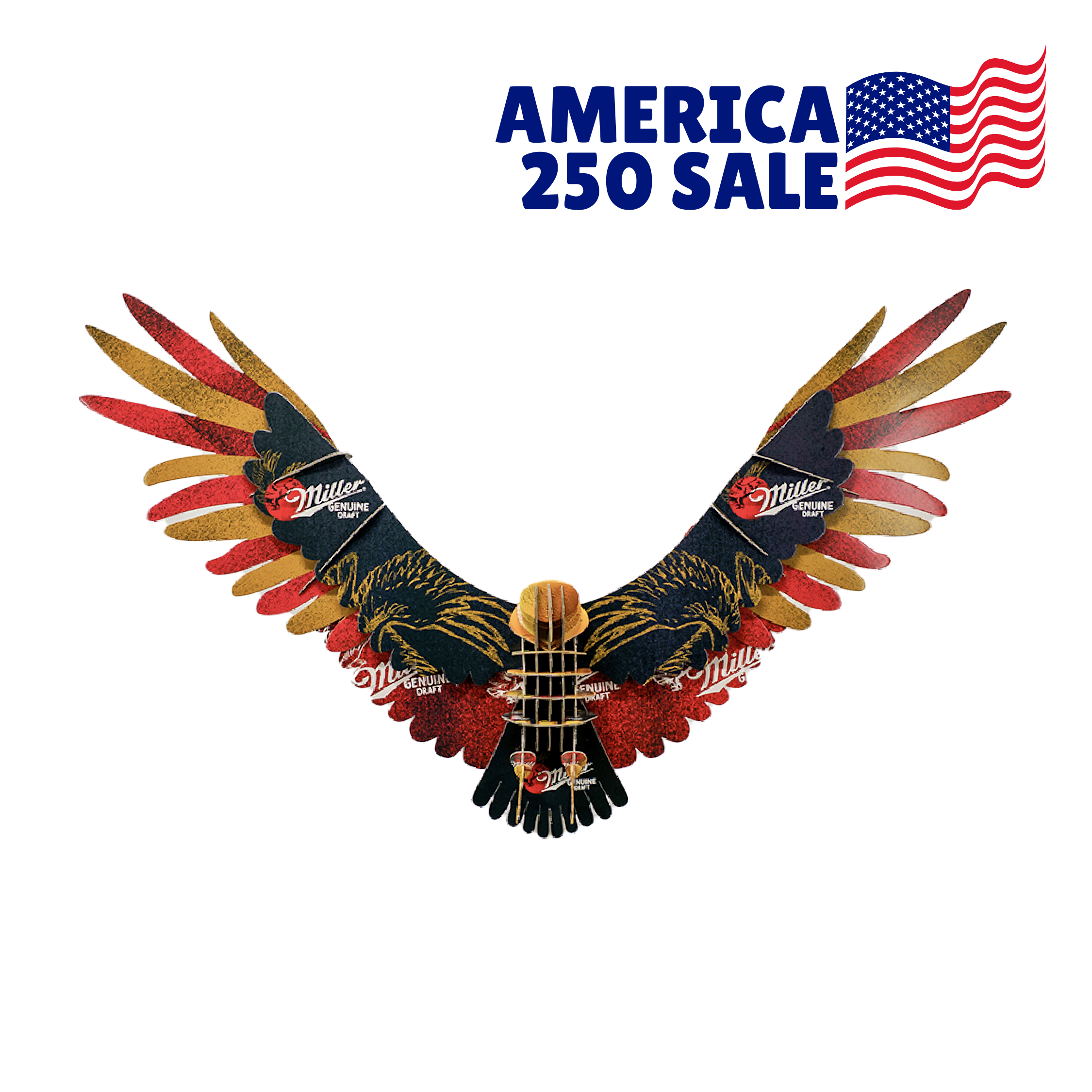 Miller Genuine Draft Eagle