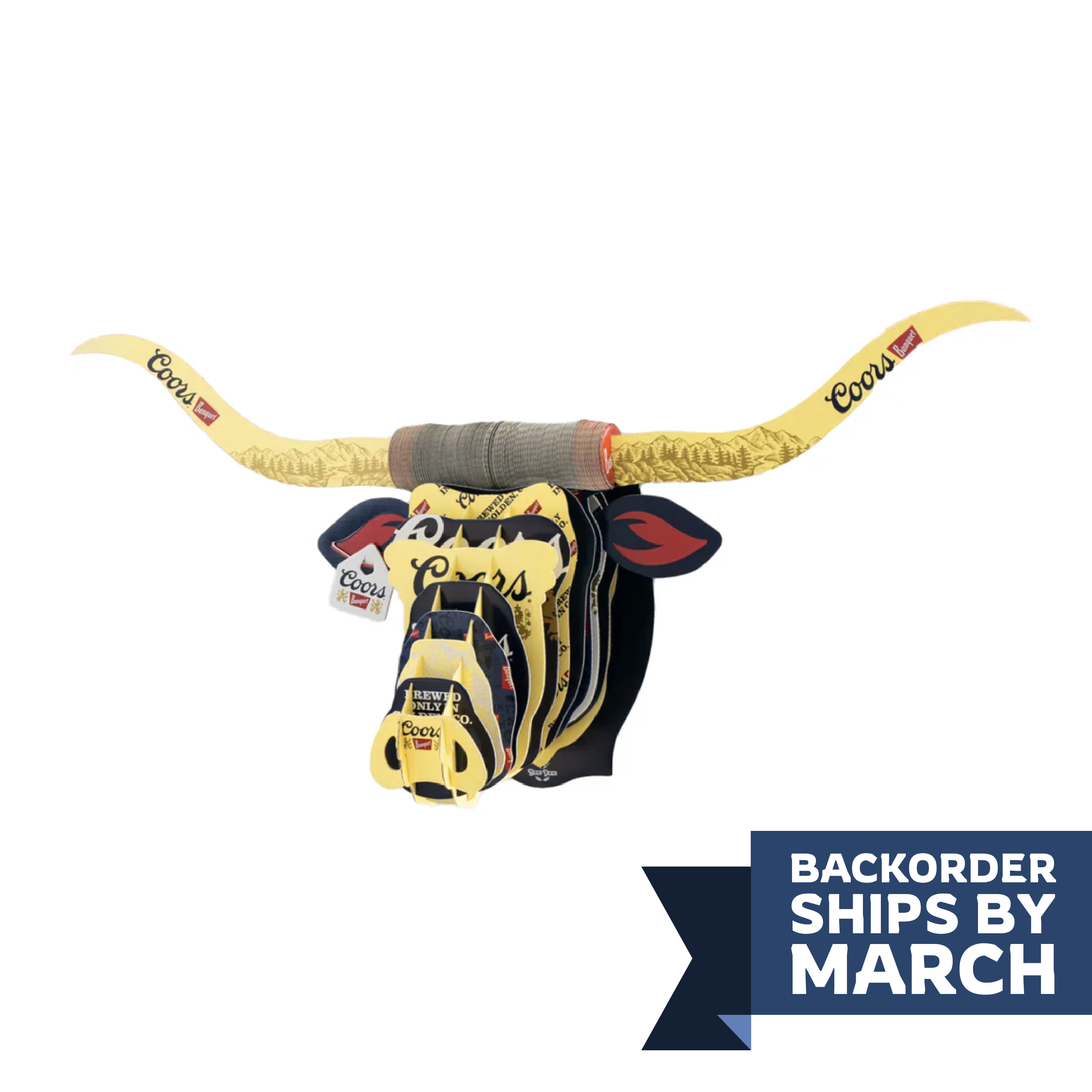 Coors Banquet Longhorn - BACKORDER (Ships by March)