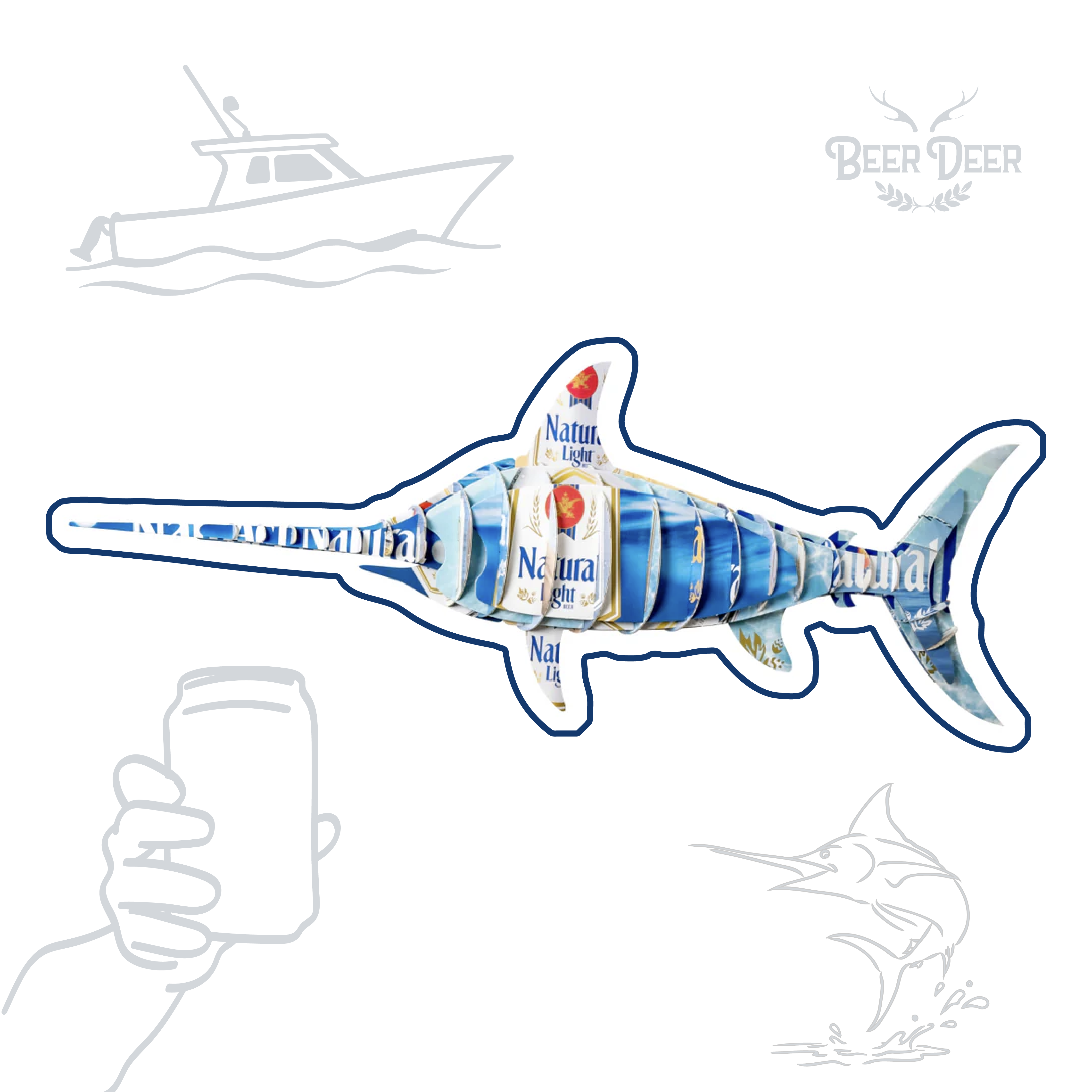 Natural Light Marlin