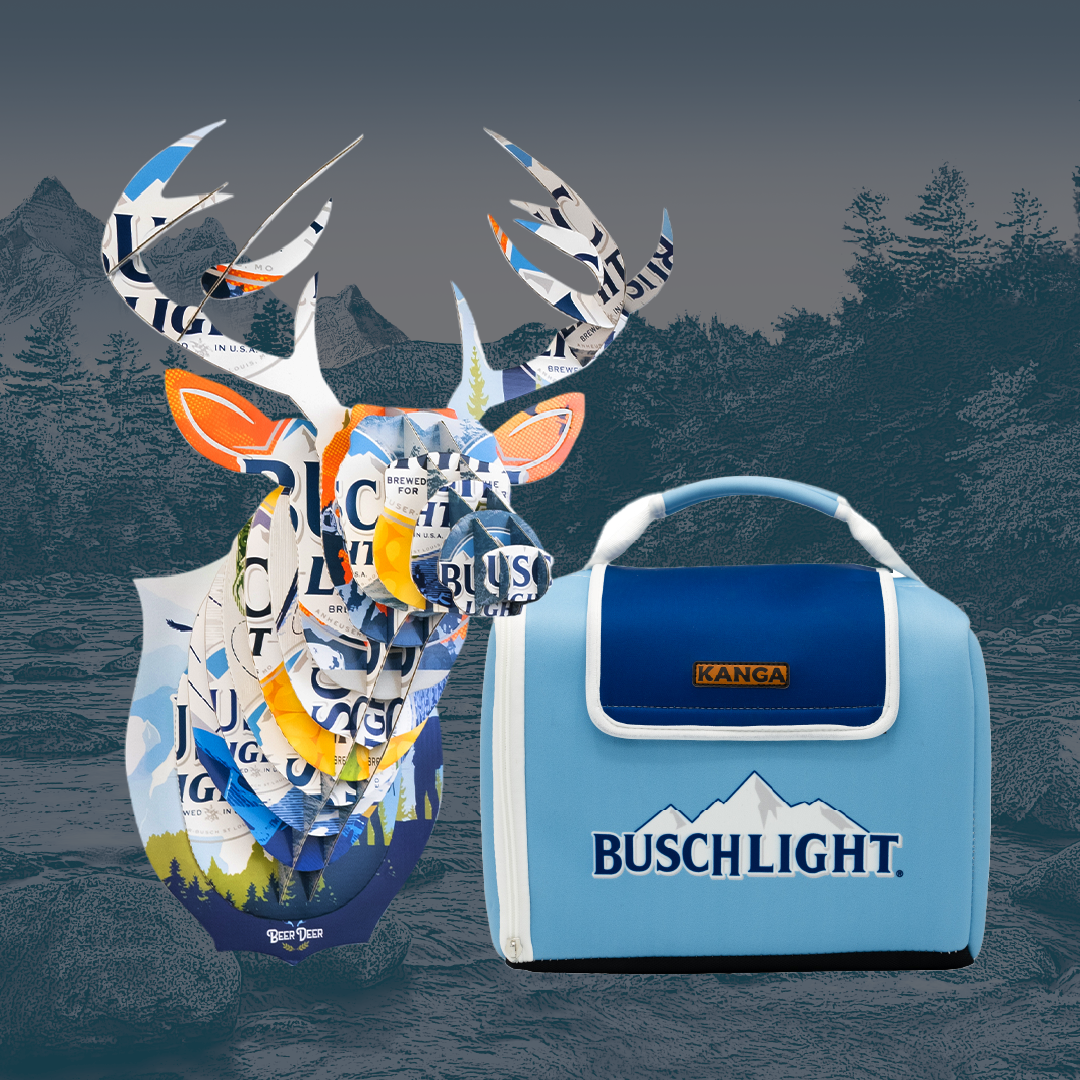 Busch Light Deer and Kase Mate Bundle
