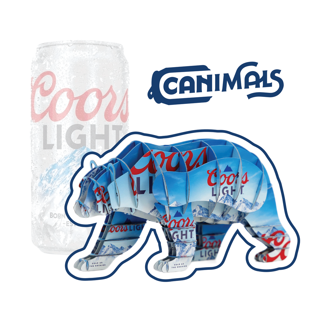 Coors Light Bear CANimal
