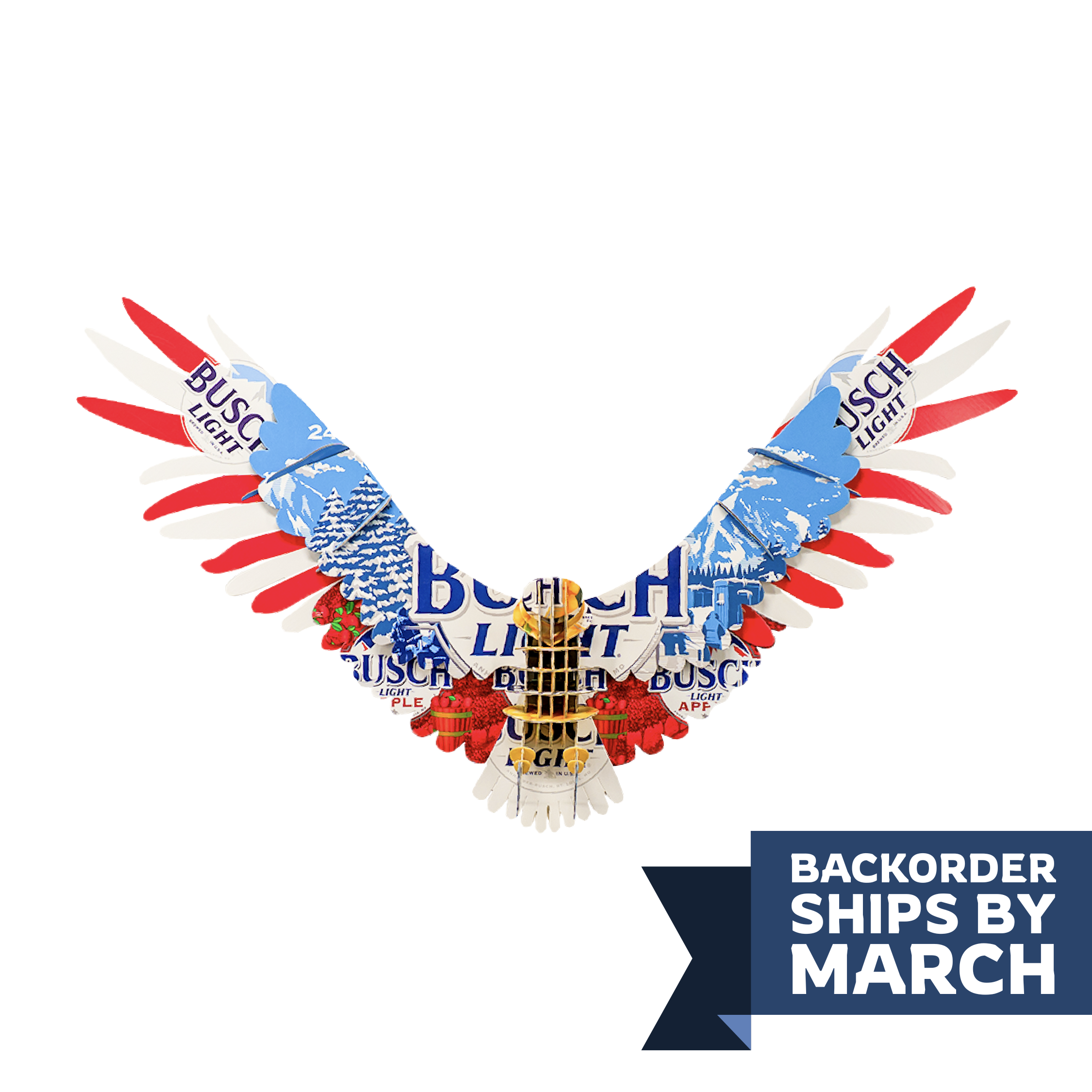 Busch Light Eagle - BACKORDER (Ships by March)