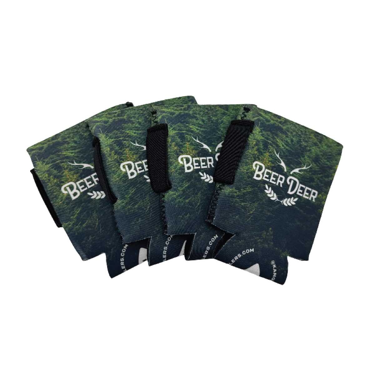 4-Pack Beer Deer Koozies