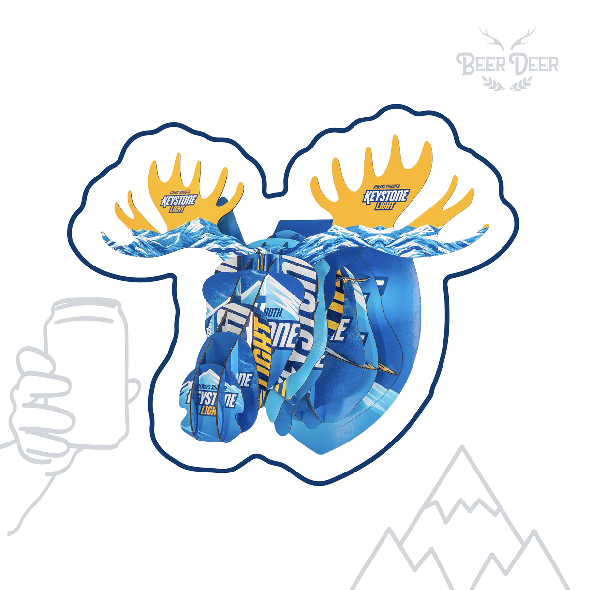 Keystone Light Moose